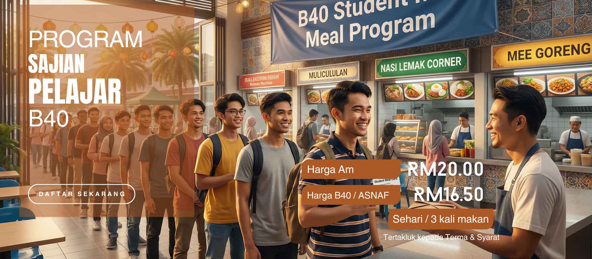 Program Sajian Pelajar B40